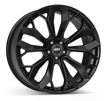 Alu kolo AEZ Leipzig black 10.5x21 ET48 5/130/71.6