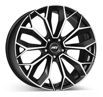 Alu kolo AEZ Leipzig dark 10.5x21 ET43 5/112/66.6