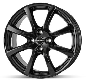 Alu kolo Borbet LV4 Black 5,5x14 4x108 ET24