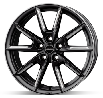 Alu kolo Borbet LX19 Black Silver 8x19 5x114 ET50