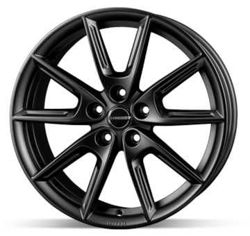 Alu kolo Borbet LX19 Matt Black 8x19 5x114 ET50