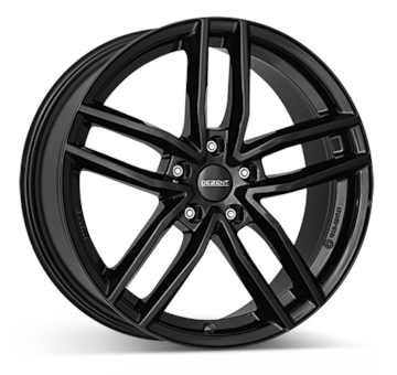 Alu kolo DEZENT TR black 7.5x17 ET40 5/112/70.1