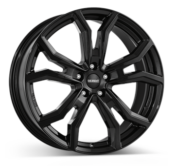 Alu kolo DEZENT TV black 8.5x20 ET54 5/114.3/67.1
