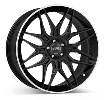 Alu kolo DOTZ LongBeach dark 9.5x21 ET36 5/108/63.4