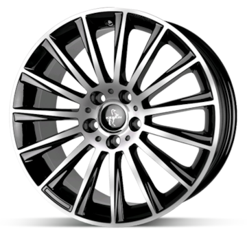 Alu kolo Keskin KT18 BFP 8,5x20 5x112 ET30