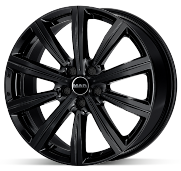 Alu kolo MAK Birmingham FullBlack 9,5x22 5x120 ET35 72,6