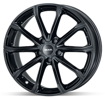 Alu kolo MAK DaVinci FullBlack 6,5x16 5x108 ET50