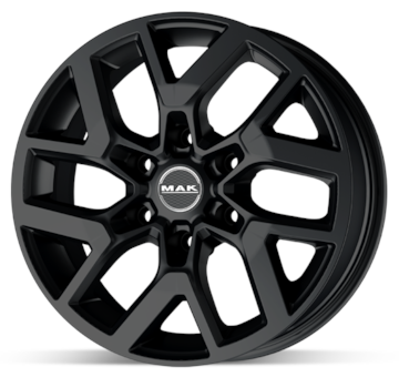 Alu kolo MAK Gravel FullBlack 6,5x16 6x130 ET54