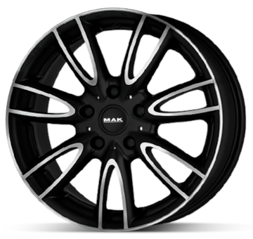 Alu kolo MAK Jackie Black 6,5x16 4x100 ET48