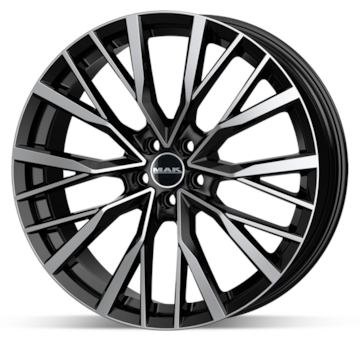 Alu kolo MAK Kent Black 10x22 5x120 ET42,5