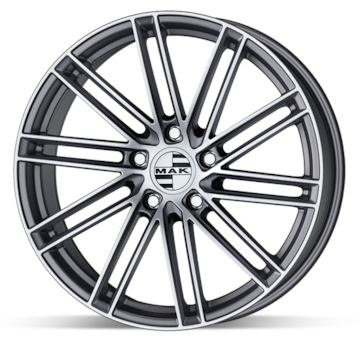 Alu kolo MAK Leipzig GunMetal 10x22 5x130 ET48