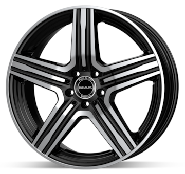 Alu kolo MAK Lewis Black 8,5x21 5x112 ET51