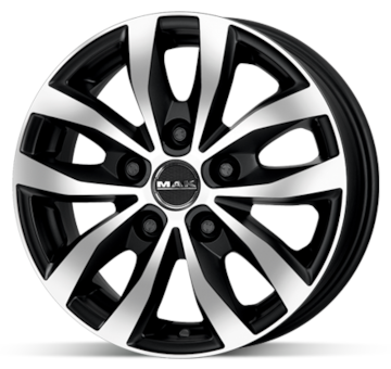 Alu kolo MAK Load Black 6,5x15 5x118 ET55