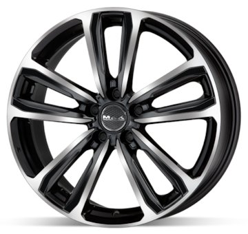 Alu kolo MAK Magma Black 7x17 5x100 ET55