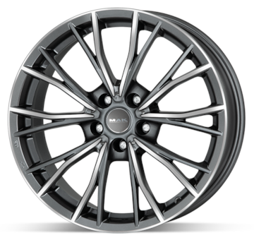 Alu kolo MAK Mark GunMetal 7,5x17 5x112 ET24