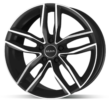 Alu kolo MAK Sarthe Black 8x18 5x112 ET39