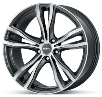 Alu kolo MAK X-Mode GunMetal 11,5x21 5x112 ET38