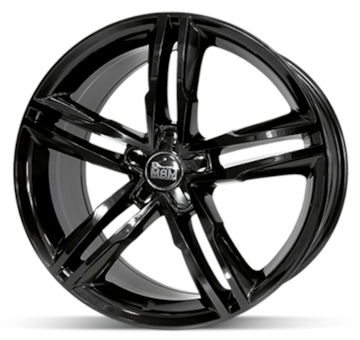 Alu kolo MAM A1 FullBlack 8x19 5x112 ET30
