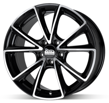 Alu kolo MAM A5 Black 8x19 5x112 ET45