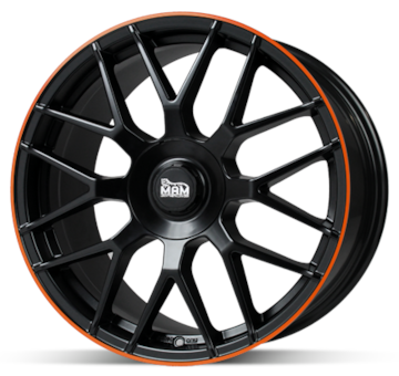 Alu kolo MAM GT1 MBLO 9,5x19 5x112 ET30