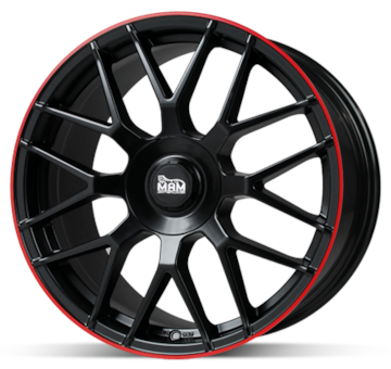 Alu kolo MAM GT1 MBLR 9,5x19 5x112 ET30