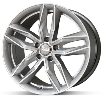 Alu kolo MAM RS3 Silver 8,5x19 5x112 ET45