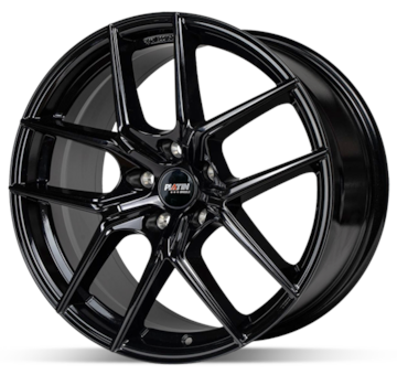 Alu kolo Platin P122 FullBlack 7,5x18 5x112 ET25