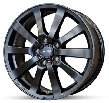 Alu kolo Platin P58 Full Black 7x16 5x108 ET46