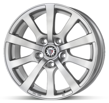 Alu kolo Platin P58 Silber 7x17 5x114 ET48