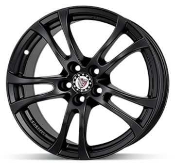 Alu kolo Platin P64 FullBlack 6,5x16 4x108 ET20
