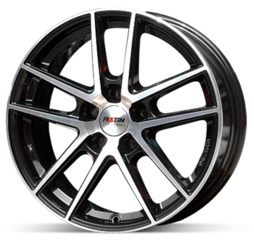 Alu kolo Platin P73 Black 7,5x17 5x112 ET35