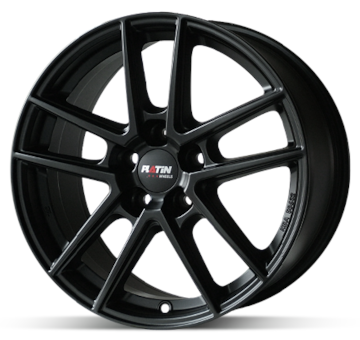 Alu kolo Platin P73 FullBlack 6x16 4x98 ET38