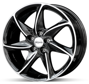 Alu kolo Ronal R51 Black 6,5x15 4x98 ET35