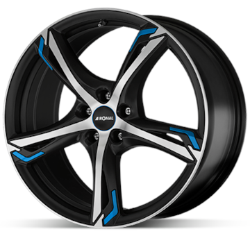 Alu kolo Ronal R62 Blue 7,5x18 5x112 ET35