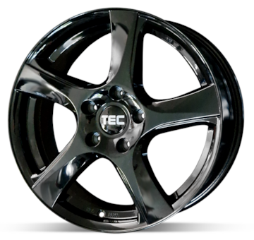 Alu kolo TEC AS5 FullBlack 7,5x18 5x108 ET45