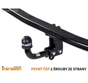 Tažné zařízení Volkswagen CC 2012- , pevné, Aragon