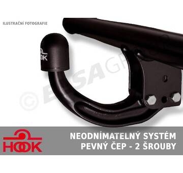 Tažné zařízení Volkswagen Golf HB 2014-2017 (VII), pevné, HOOK
