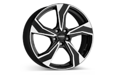Alu kolo DEZENT KB dark 6.5x16 ET50 5/114.3/67.1