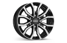 Alu kolo DEZENT KC dark 7.5x18 ET45 6/139.7/93.1
