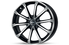Alu kolo MAK DaVinci Black 7x17 5x114 ET51