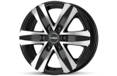 Alu kolo MAK Stone 6 Black 8x18 6x139 ET35 106,1