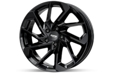 Alu kolo Platin P120 FullBlack 6,5x18 5x112 ET38