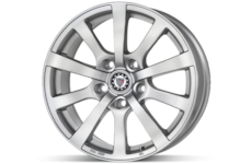 Alu kolo Platin P58 Silber 6,5x15 5x100 ET38