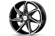 Alu kolo Ronal R51 Black 8x17 5x108 ET45