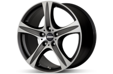 Alu kolo Ronal R55 SUV Black 9,5x20 5x127 ET50