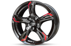 Alu kolo Ronal R62 JB Red 8,5x20 5x112 ET30